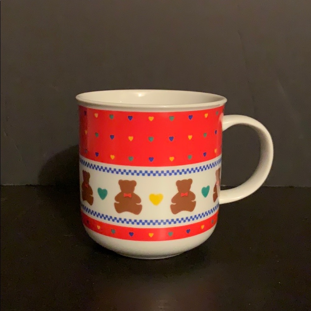 VTG 1987 Sanrio ceramic bear cup